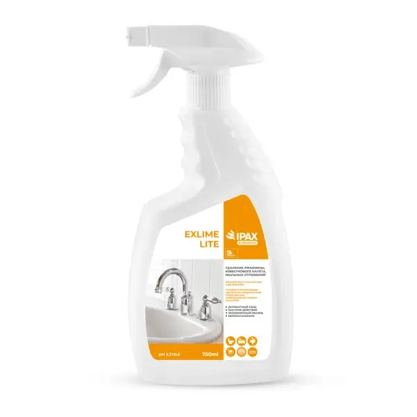 Средство для мытья сантехники IPAX Exlime Lite ExL-0.75T-2372 750 мл