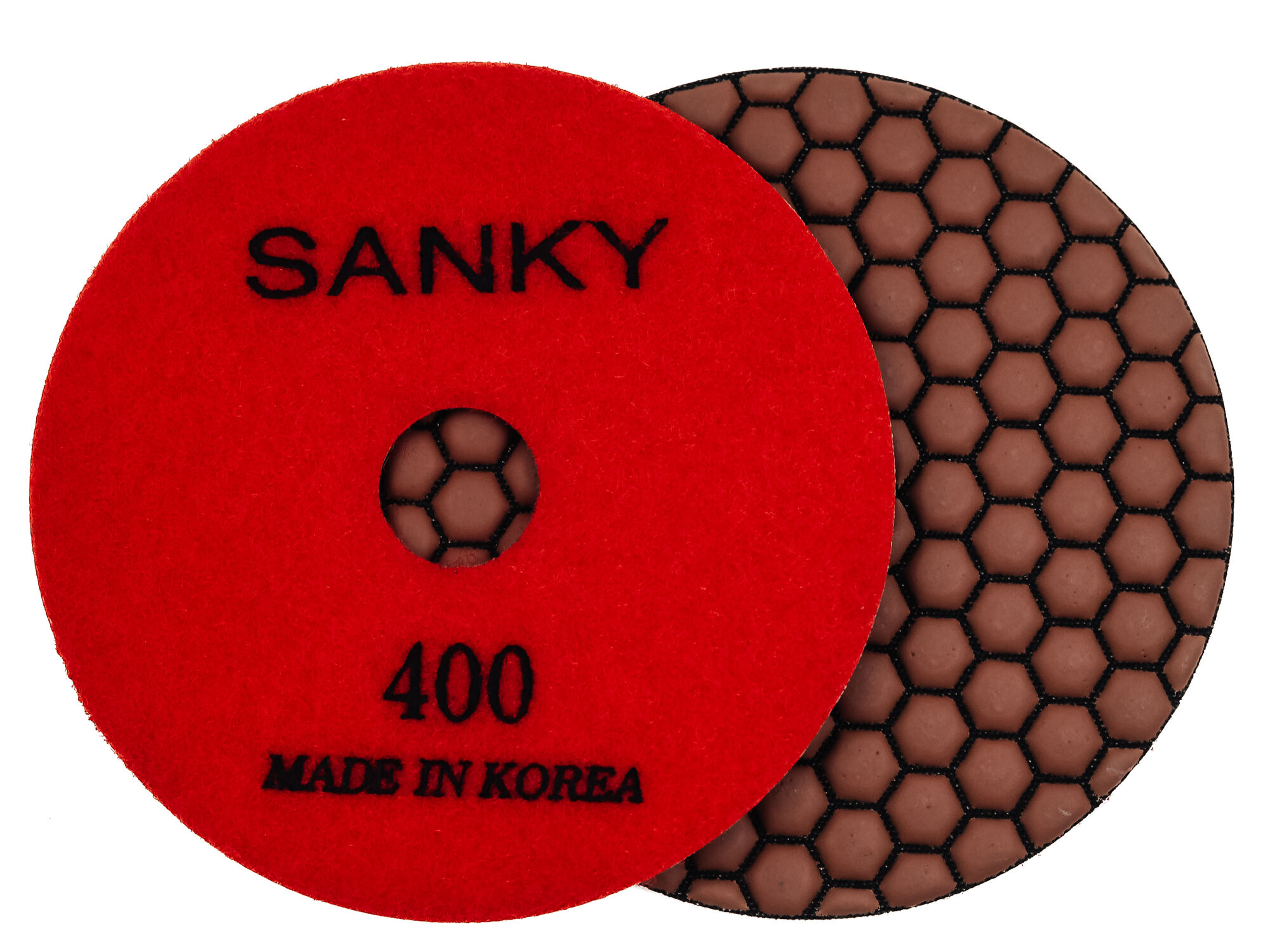 Алмазные гибкие диски № 400 Ø 100 cухие SANKY 1 шт