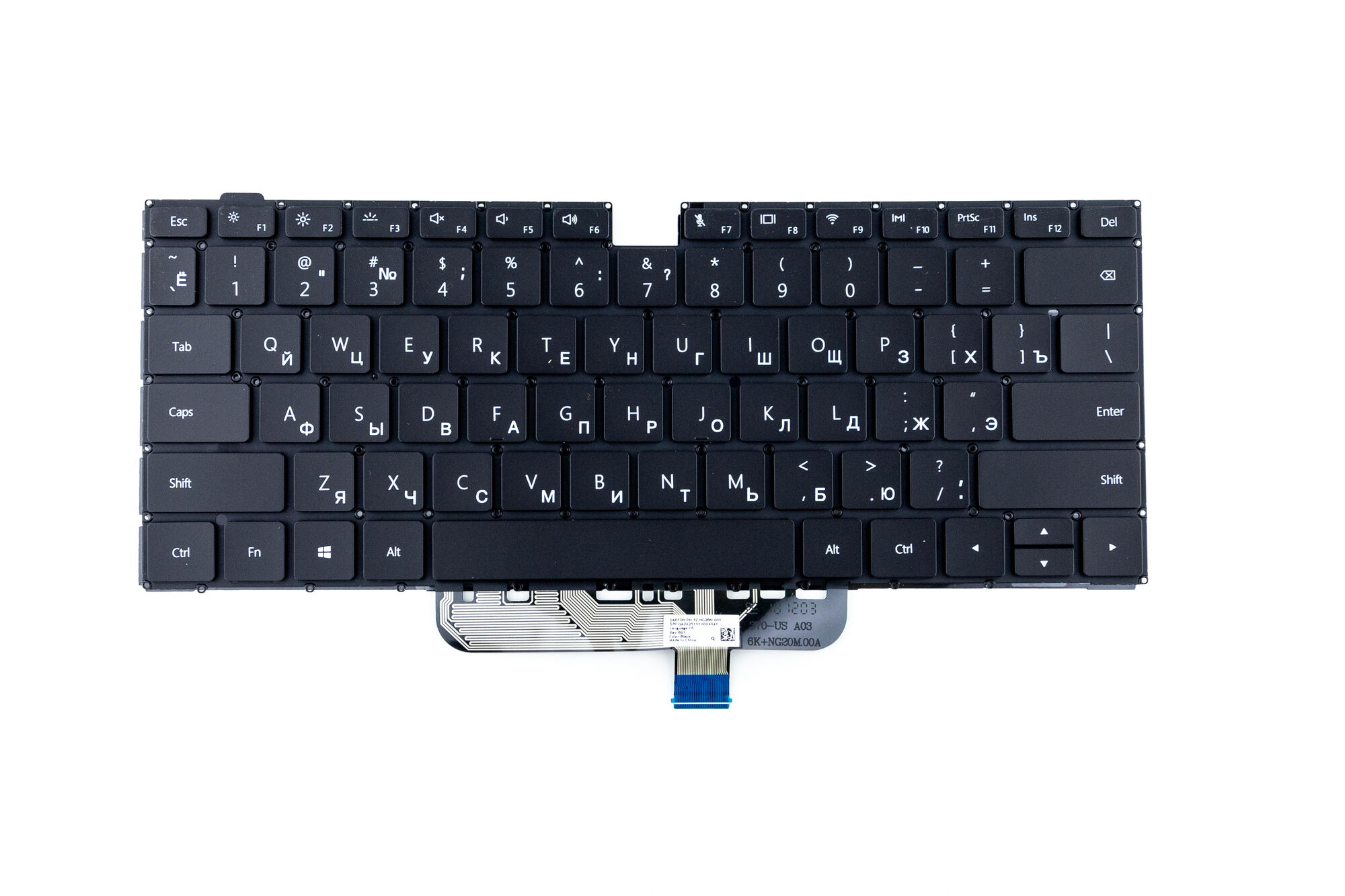 Клавиатура для ноутбука Huawei MateBook D14 D15 p/n: 9Z.NG2BN.001 9ZNG2BN001 Honor