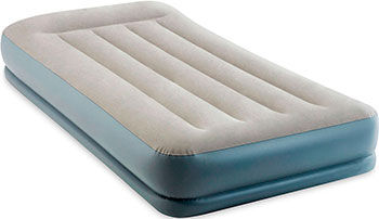 Надувная кровать Intex 99х191х30 см с подголовником, встр. насос, 220В, до 136 кг 99х191х30 см с подголовником встр. нас