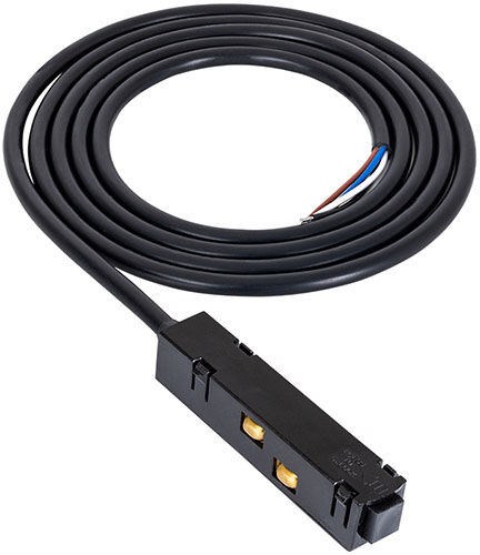 Коннектор-токопровод для шинопровода (трека) Arte Lamp A480206, черный A480206 черный