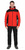 Куртка флисовая ТЕХНО (флис дублированный) красная с черным #3