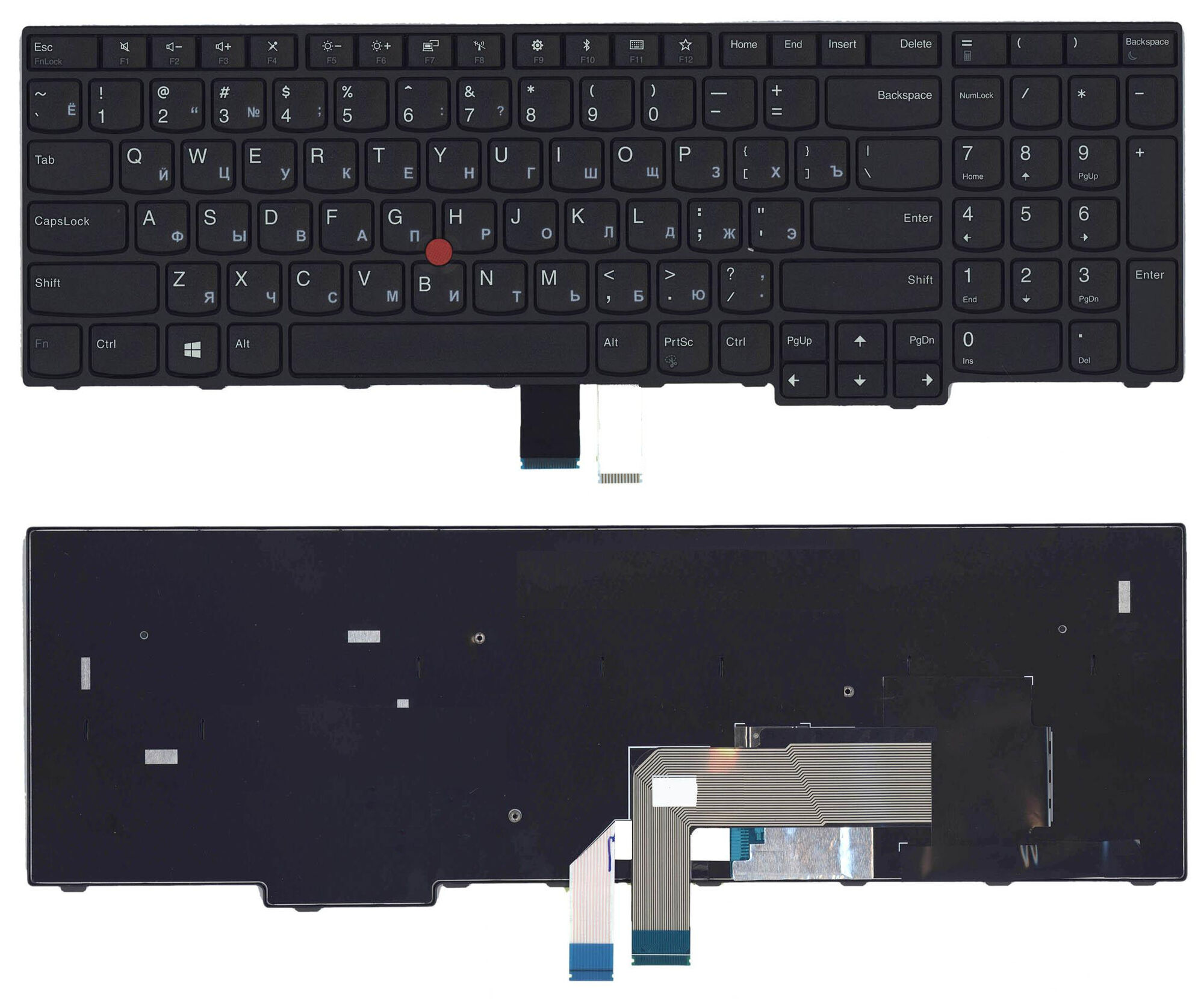 Клавиатура для ноутбука Lenovo Edge E570 E575 p/n: PK1311P3A12, SN20K93397 F32