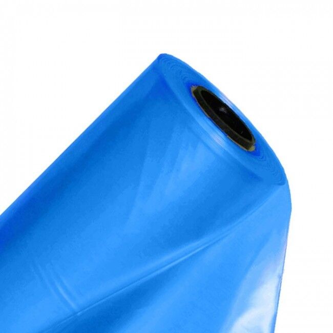 Пленка полиэтиленовая 100 мкр. (100 п.м) 1,5м (в разв. 3м) 21,9 кг Техническая Синяя
