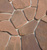 Песчаник шоколадка галтованный А4 #2