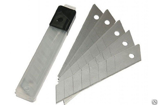 Лезвия запасные для ножа пистолетного (10 шт) 25 мм