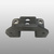 DZ95259521011 - Кронштейн отбойника задней рессоры на Shacman (Shaanxi) X3000 Shaft-Gear #1