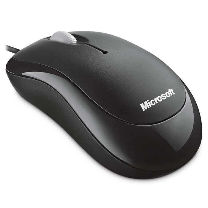 Мышь Microsoft Basic Optical Mouse, USB черная