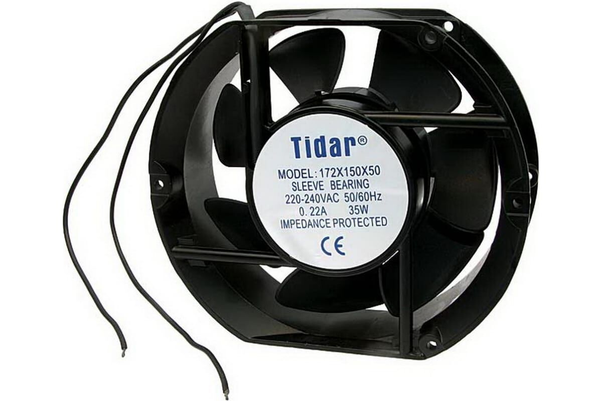 Вентилятор 220V 172х150х50мм, 50/60Hz, 0.22A "Tidar" 1