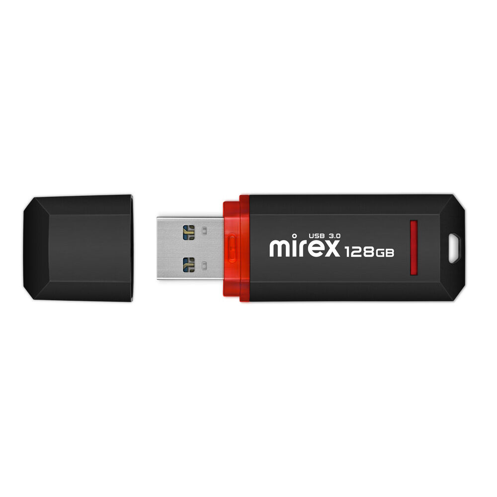 USB 3.0 Flash накопитель 128GB Mirex Knight, чёрный 2