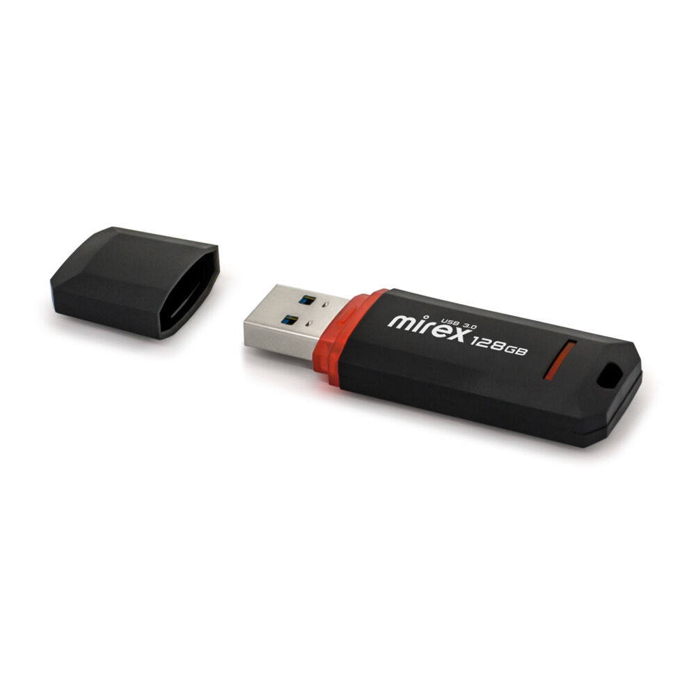 USB 3.0 Flash накопитель 128GB Mirex Knight, чёрный 3