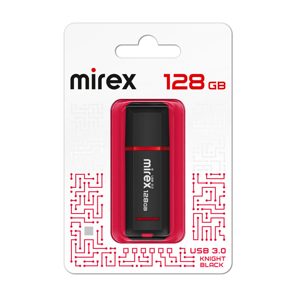 USB 3.0 Flash накопитель 128GB Mirex Knight, чёрный 5