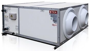 Вентиляционная установка Tica TFD-S, компактная с сопловыми диффузорами