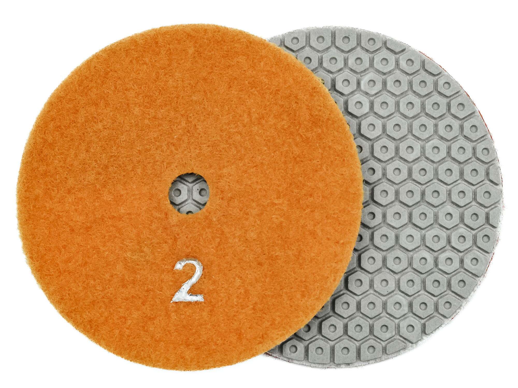 Алмазные гибкие диски №2, Ø 100, 5 шагов "миниболты" сухие 1 шт