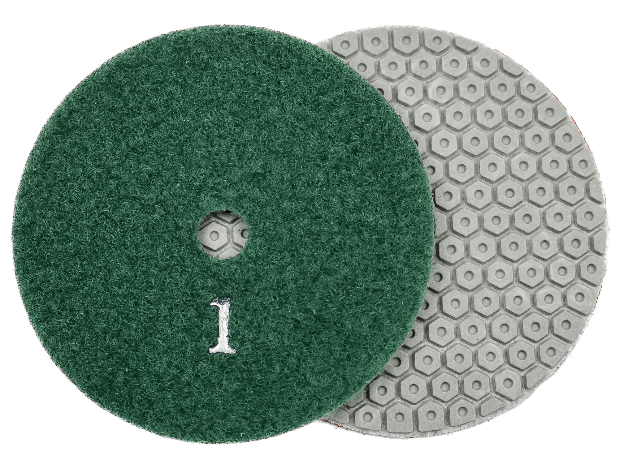 Алмазные гибкие диски №1, Ø 100, 5 шагов "миниболты" сухие 1 шт