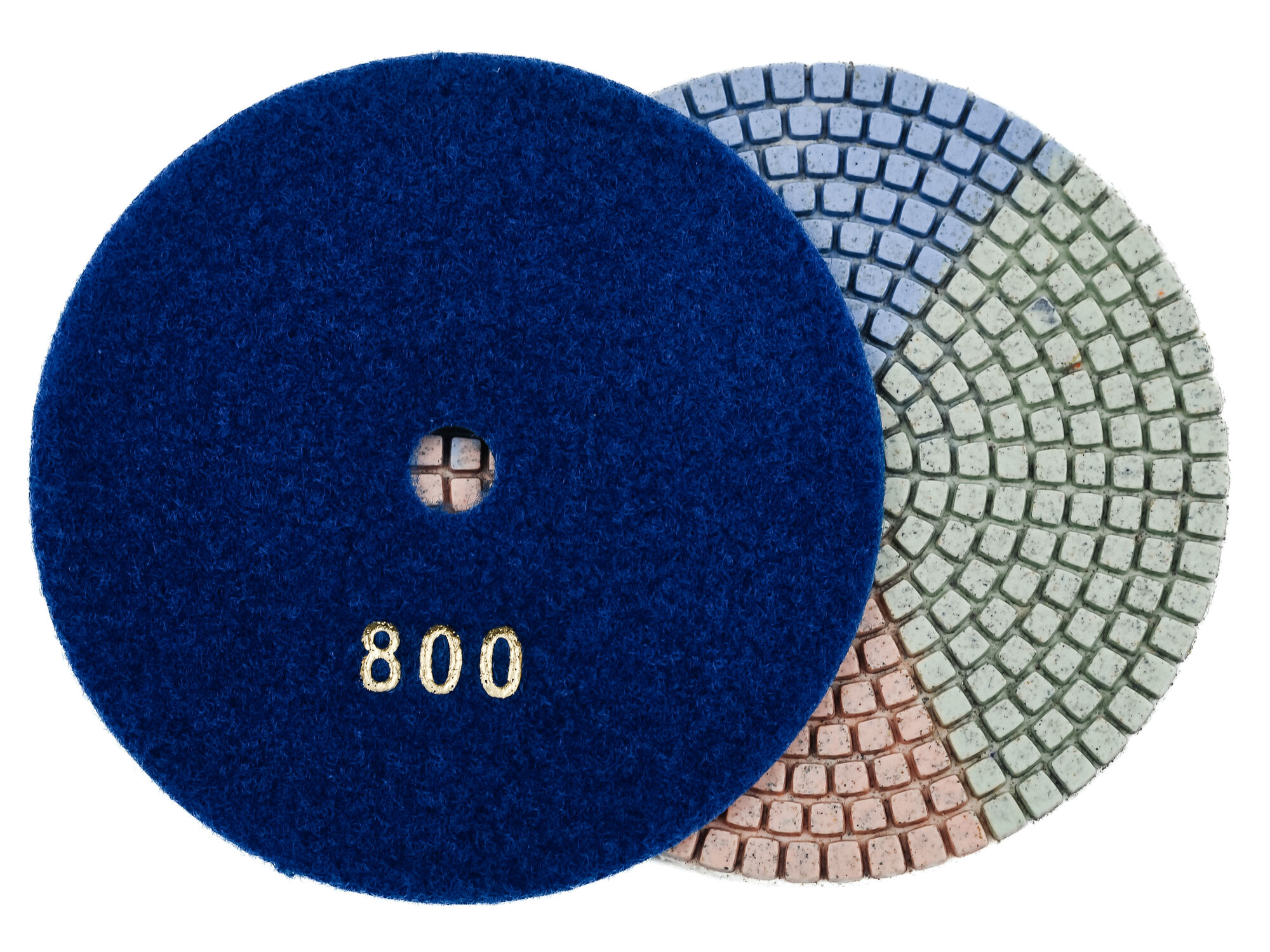 Алмазные гибкие диски № 800 Ø 125 "3color" c водяным охлаждением 1 шт