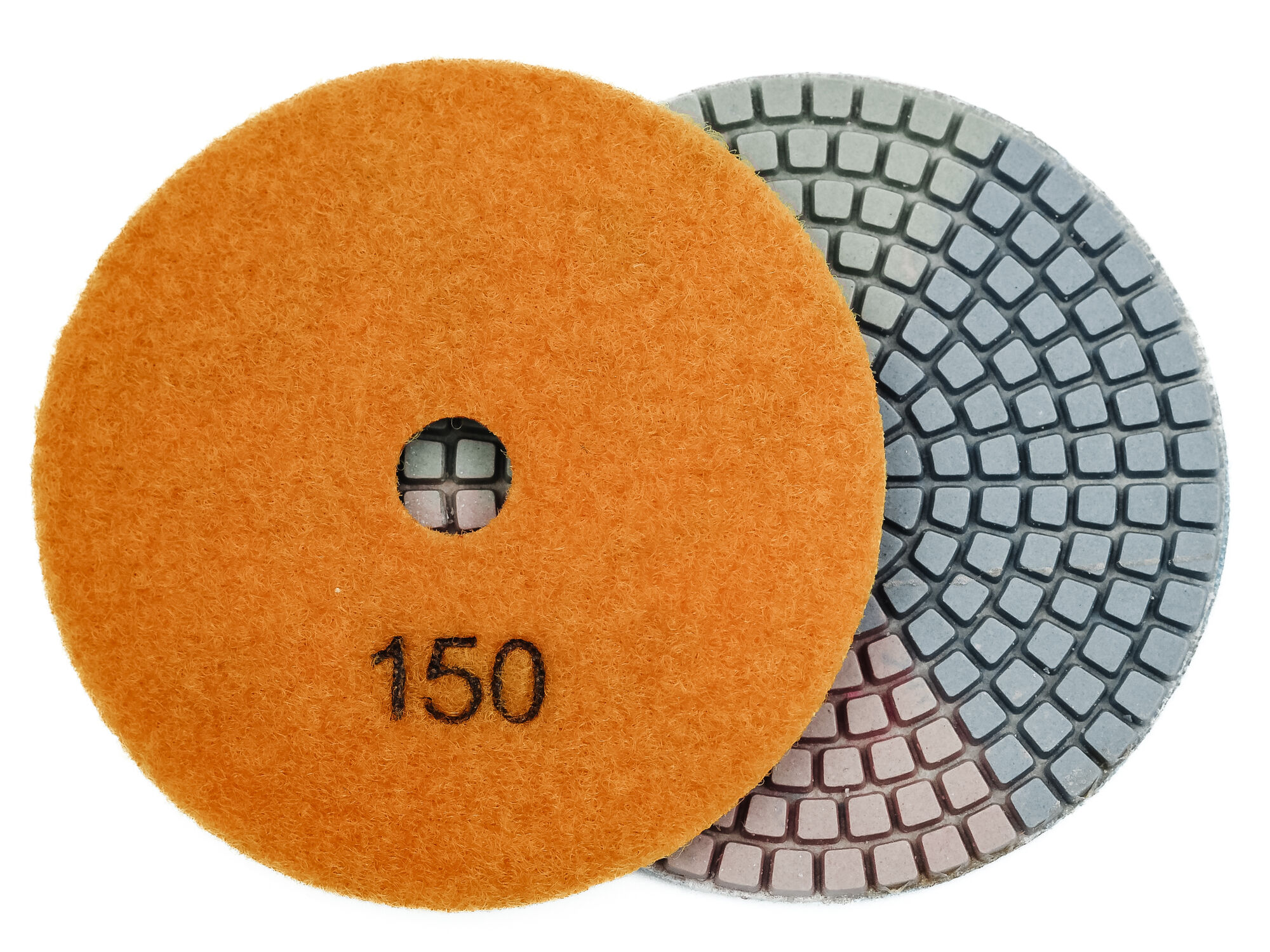 Алмазные гибкие диски № 150 Ø 100 "3color" c водяным охлаждением 1 шт
