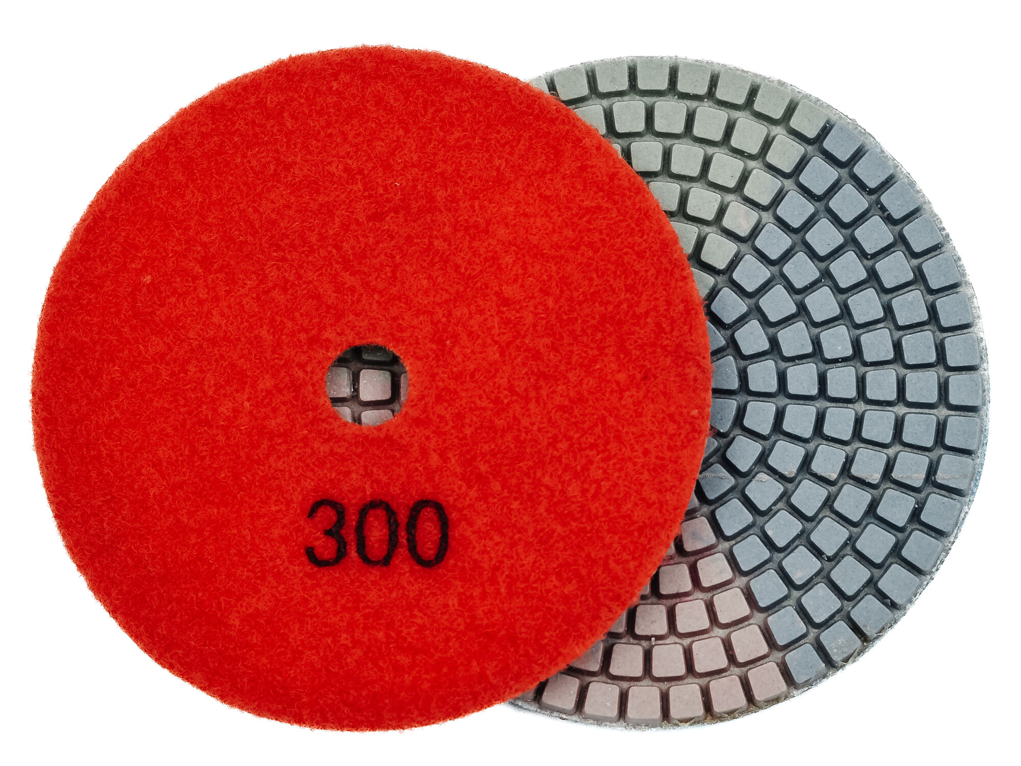 Алмазные гибкие диски №300 Ø 100 "3color" c водяным охлаждением 1 шт