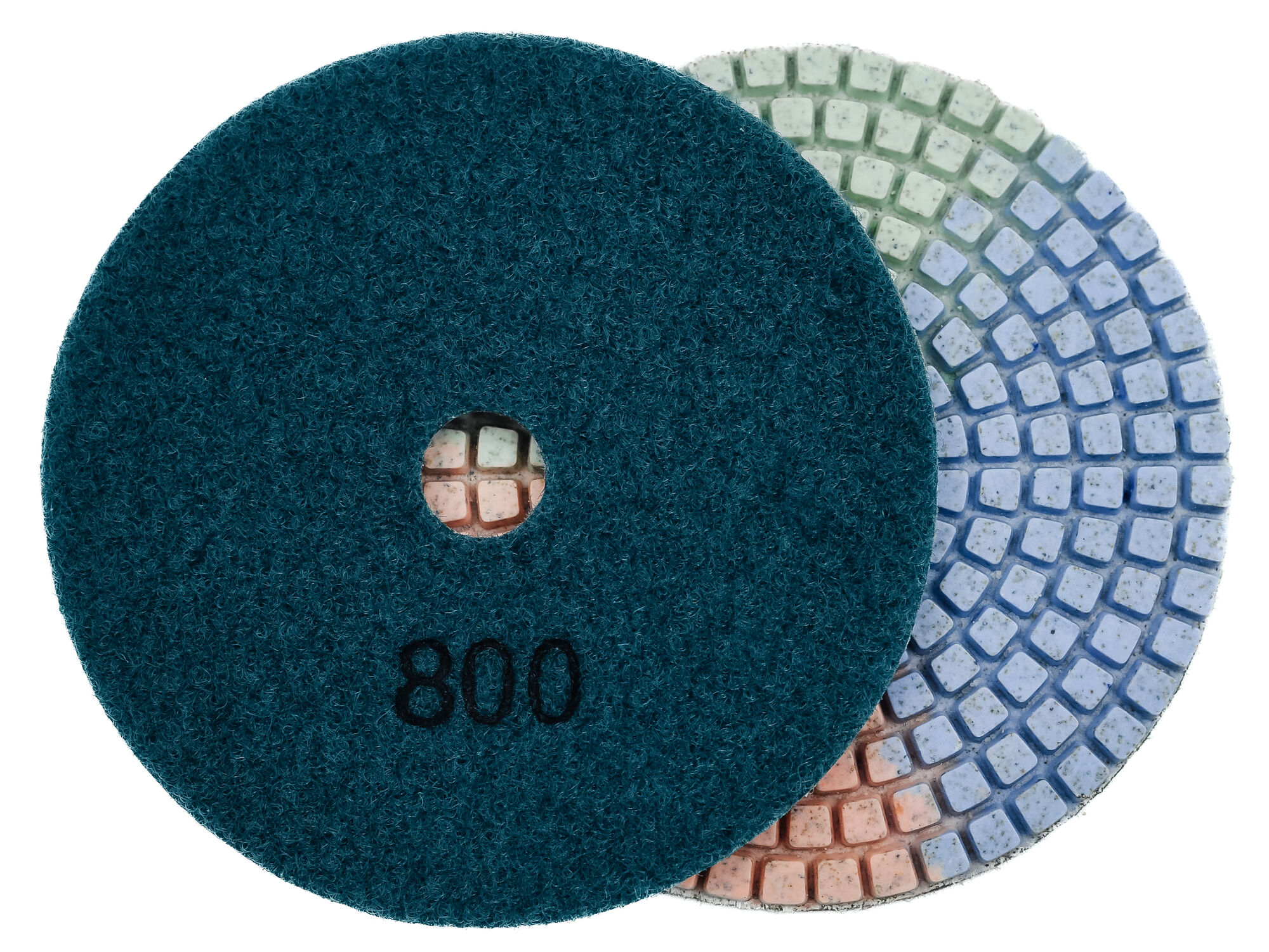 Алмазные гибкие диски № 800 Ø 100 "3color" c водяным охлаждением 1 шт