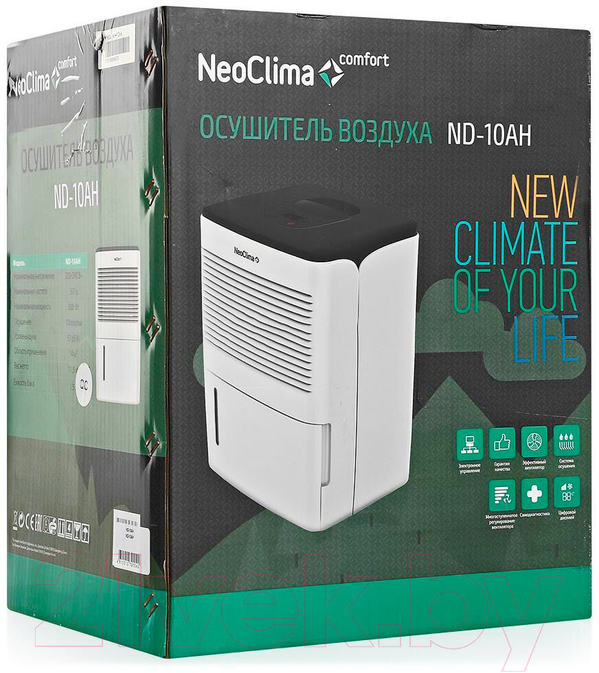 Осушитель воздуха Neoclima ND-10AH 7
