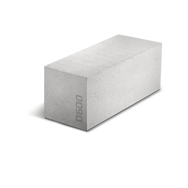 Блок стеновой (повышенной прочности) D600 B5,0 625х250х250 мм CUBIBLOCK