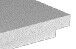 Панель акустическая Акустилайн (Akustiline) Gamma (1,2м х 0,6м х 15мм) 0,72м2 кромка E15, RAL 9003