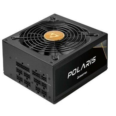 Блок питания Chieftec Polaris PPS-850FC (ATX 2.4, 850W, 80 PLUS GOLD, Active PFC, 140mm fan, Full Cable Management) Reta