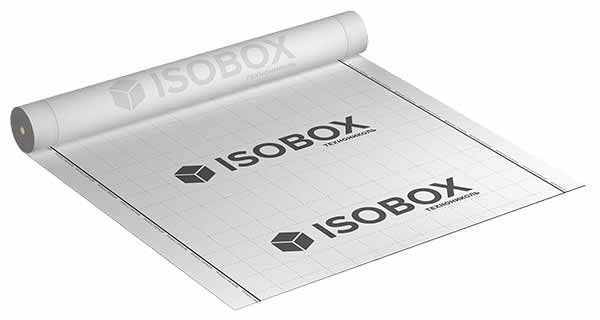 Паро- гидроизоляционная пленка ISOBOX C (1,6 х 43,75 м), 70 м2, ISOBOX Технониколь