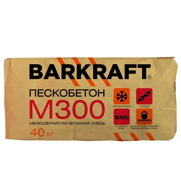 Пескобетон М300 Barkraft 40 кг BARKRAFT None