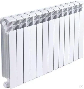 Биметаллический радиатор отопления Rifar Base 500 13 секций #1