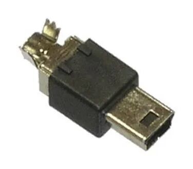 Штекер на кабель mini USB 5pin M-SP (собирается из 4-х частей) 1